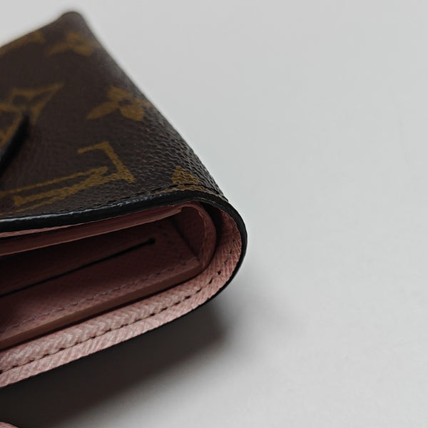 VICTORINE Monogram Coated Canvas Brown Wallet