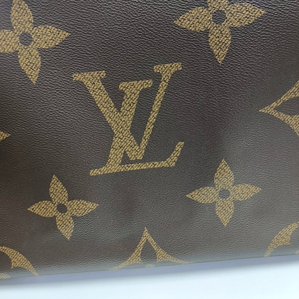 Authenticated pre-owned  ONTHEGO GM Monogram Coated Canvas Brown - Tote Bag at Looply