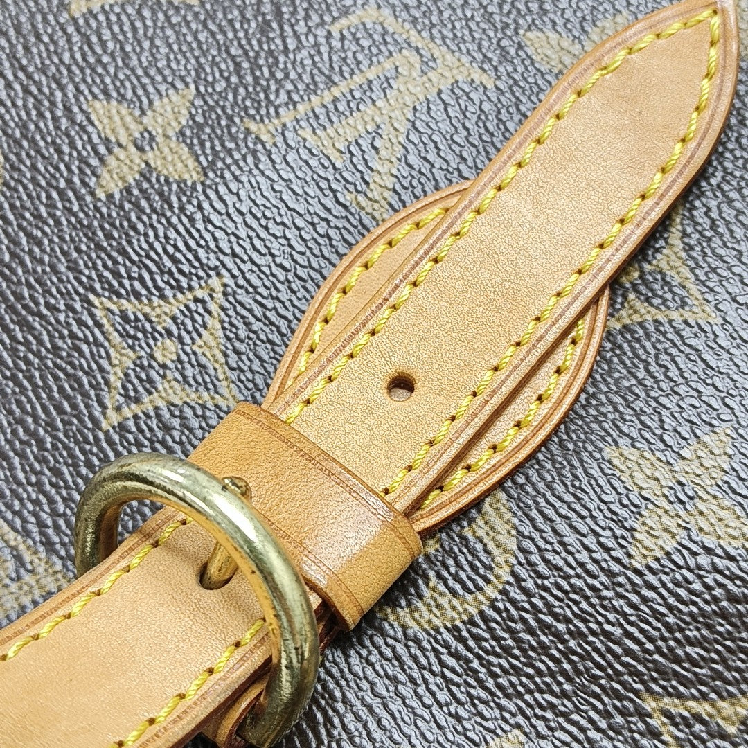 POPINCOURT Monogram Coated Canvas Brown