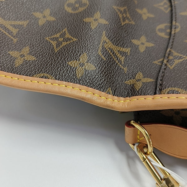 DIANE Monogram Coated Canvas Brown