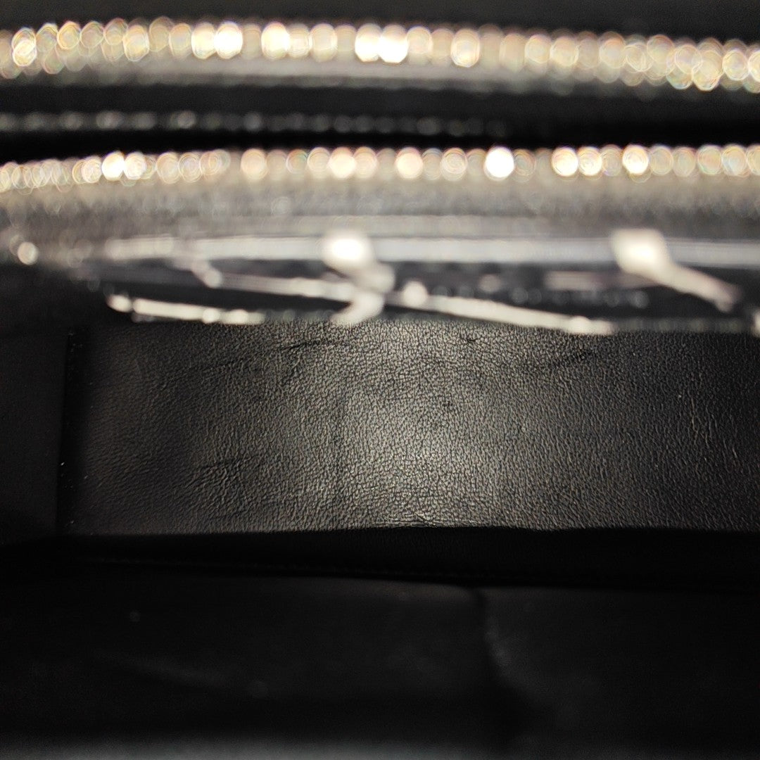 Calfskin Shoulder Bag Black