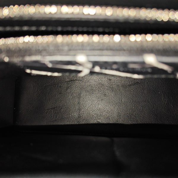 Calfskin Shoulder Bag Black