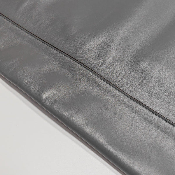 Calfskin Shoulder Bag Gray