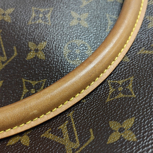 LOOPING GM Monogram Coated Canvas Brown