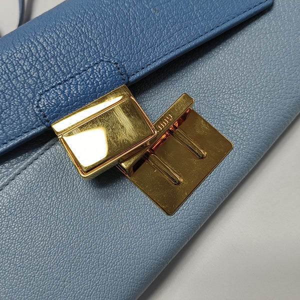 Mini Bag Calfskin Blue