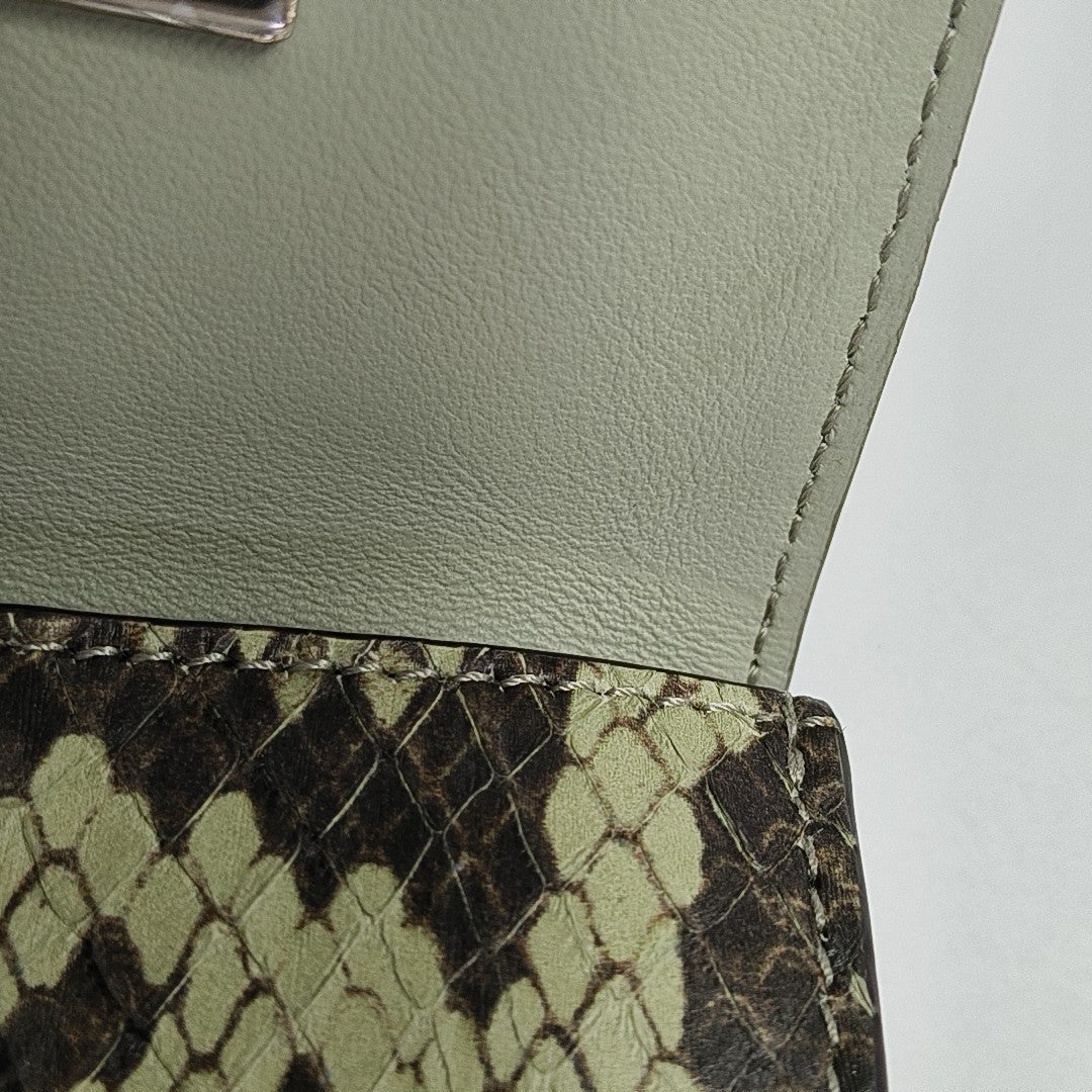 Python Wallet Green
