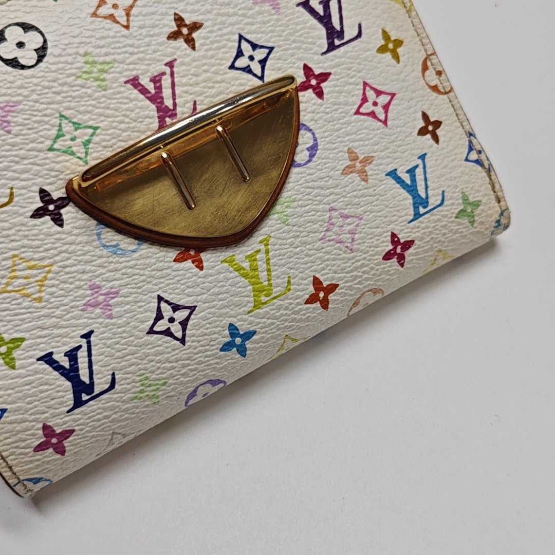 LV × TM KOALA Monogram Coated Canvas White Wallet