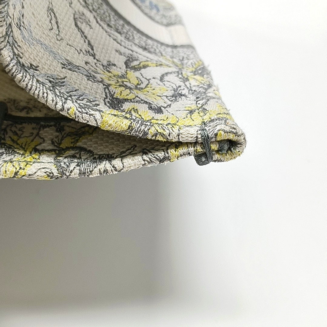 Book Tote Medium Fabric Gray