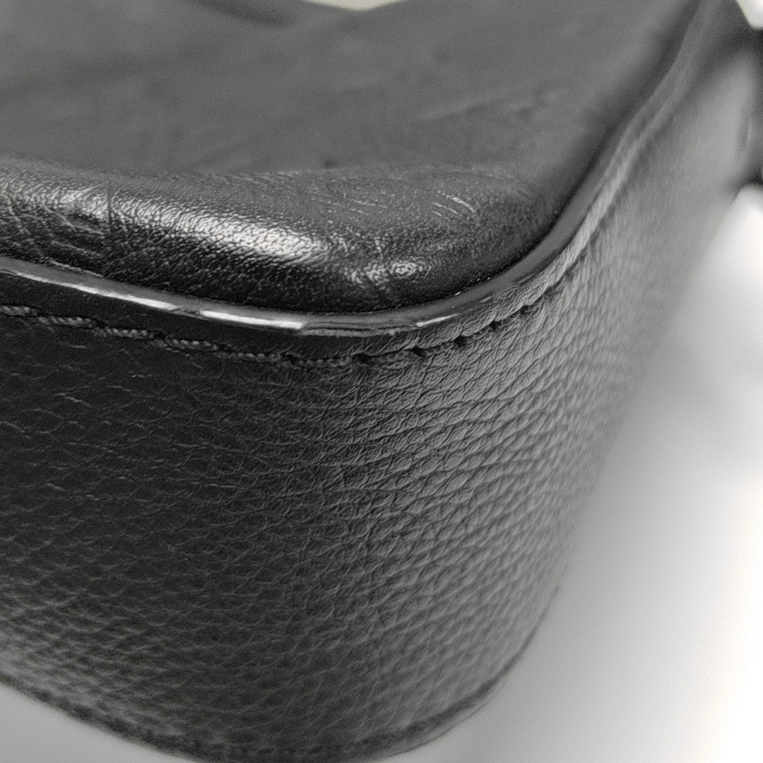 DUO Monogram Calfskin Black