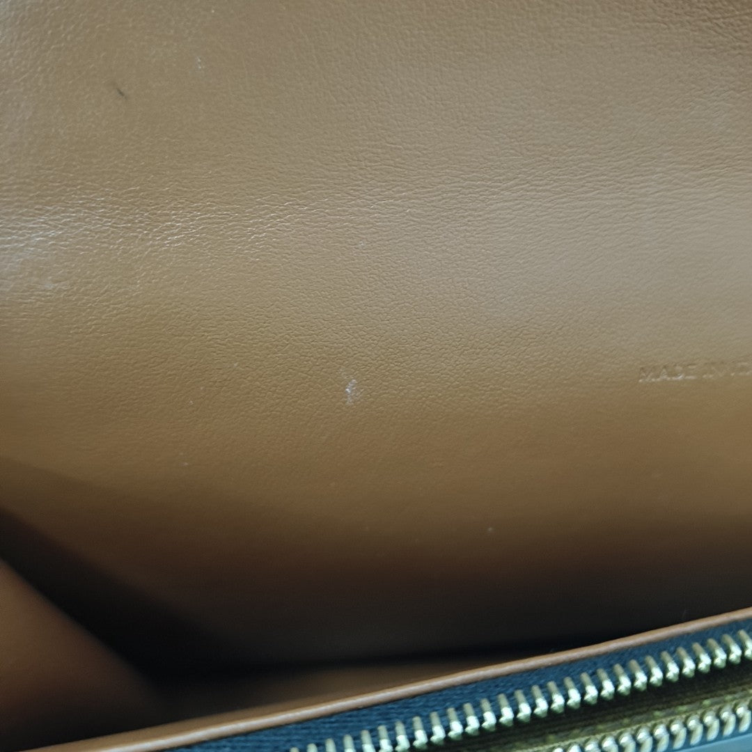 TRIOMPHE CANVAS Small Coated Canvas Brown