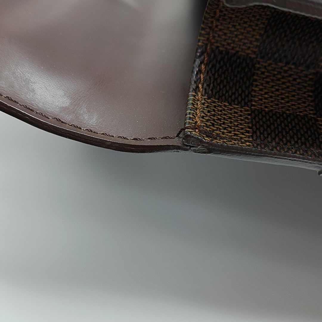 ALTONA PM Damier Ebene Coated Canvas Brown