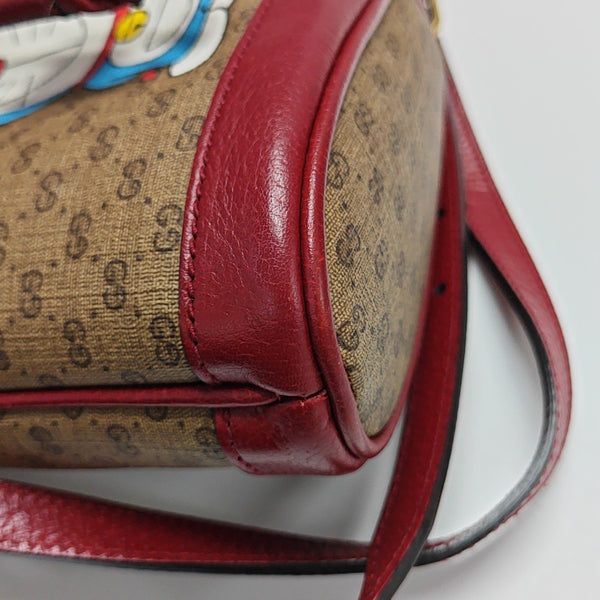 Doraemon X Gucci Mini Monogram Coated Canvas Multicolor
