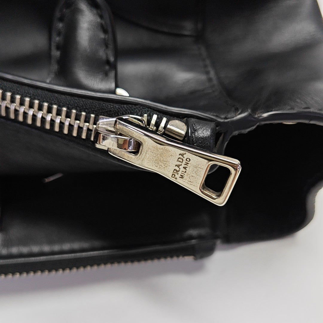 Calfskin Tote Bag Black