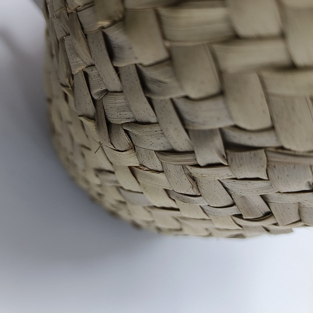 Basket Straw Yellow