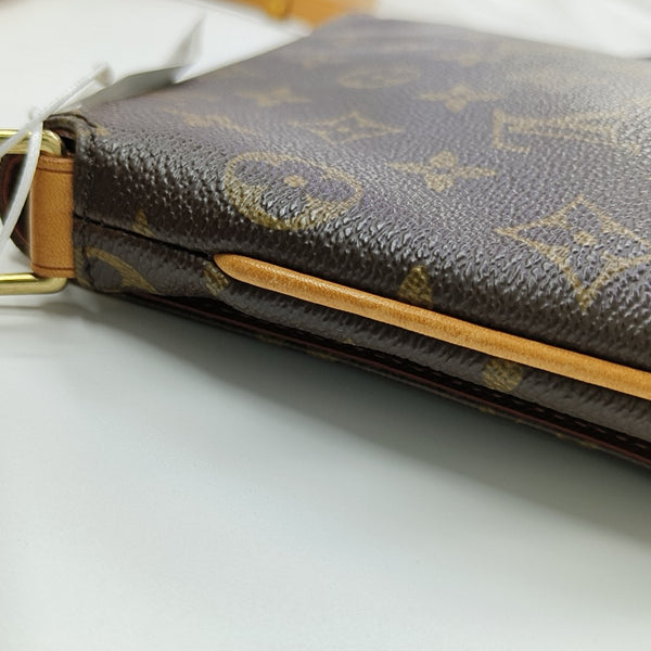 MUSETTE TANGO Monogram Coated Canvas Brown