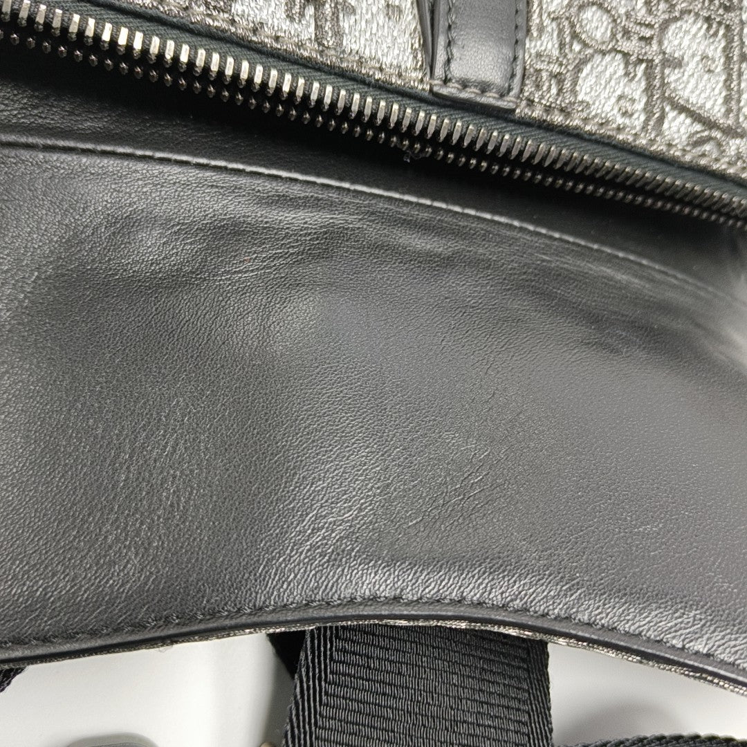 Saddle Medium Oblique Fabric Gray