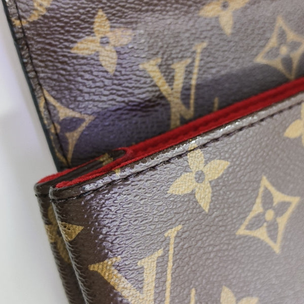 SAINT PLACIDE Monogram Coated Canvas Brown