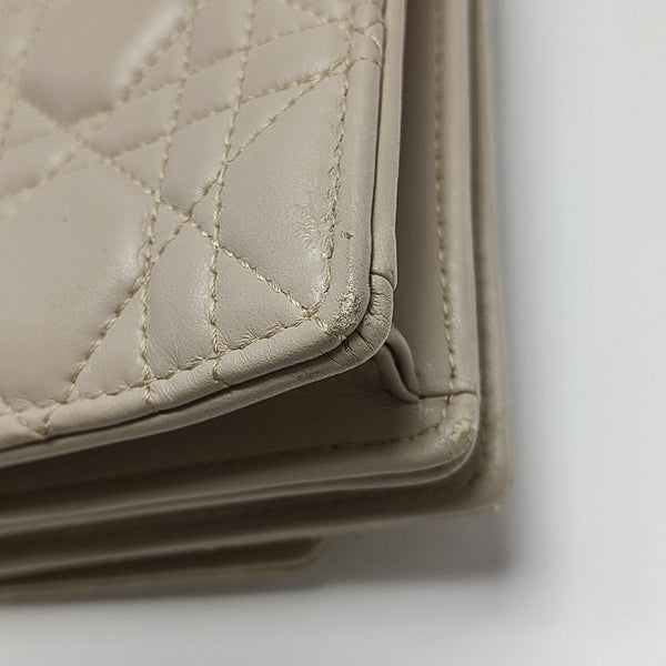 My Dior Mini Cannage Lambskin Beige