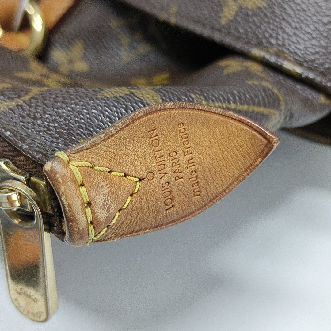 TOTALLY MM Monogram Coated Canvas Brown