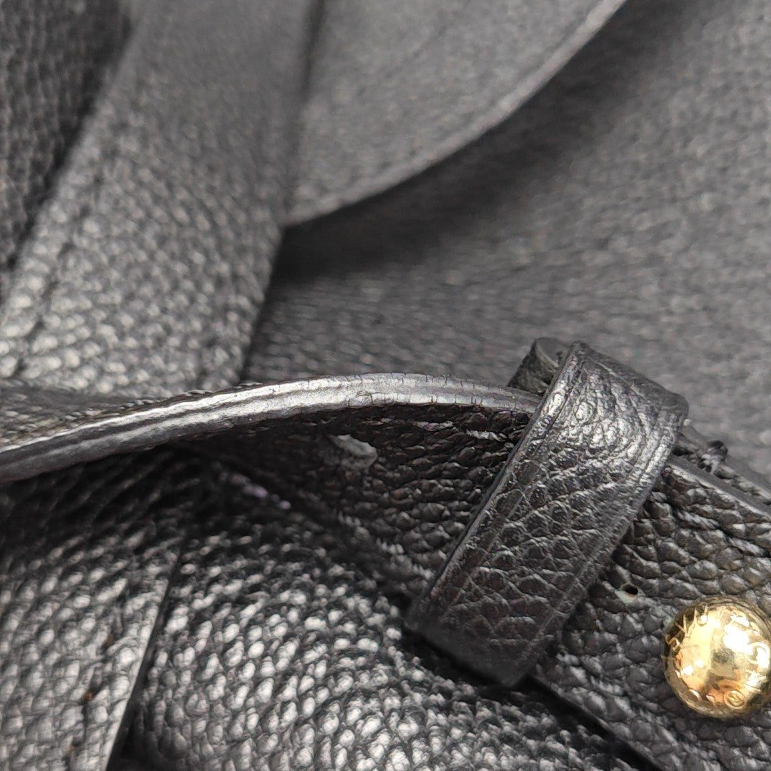 SORBONNE Monogram Calfskin Black
