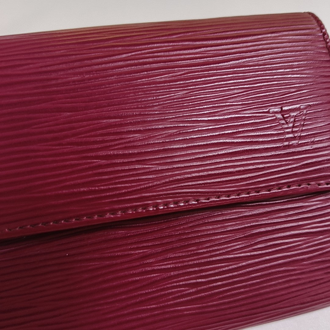 PORTE MONNAIE Epi Red Wallet
