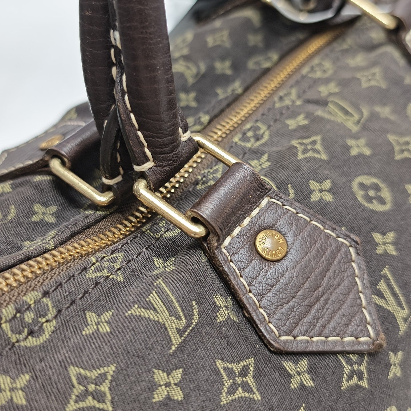SPEEDY 30 Monogram Canvas Brown