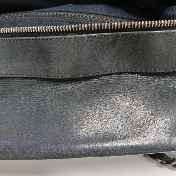 IRIDESCENT Quilted Calfskin Gray