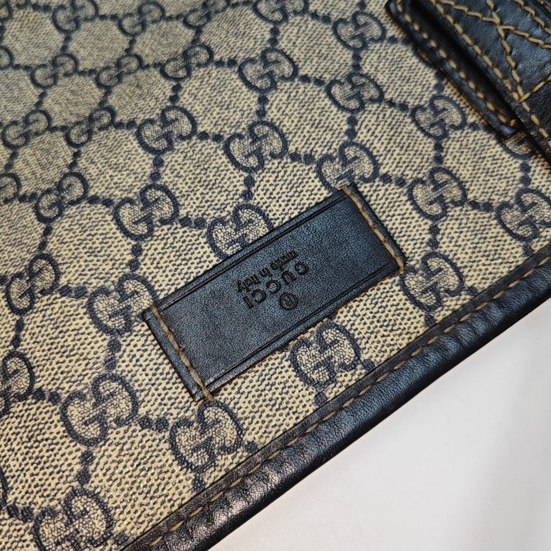 GG Imprime Monogram Coated Canvas Black
