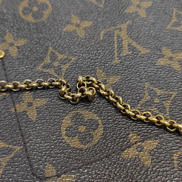 FAVORITE MM Monogram Coated Canvas Brown