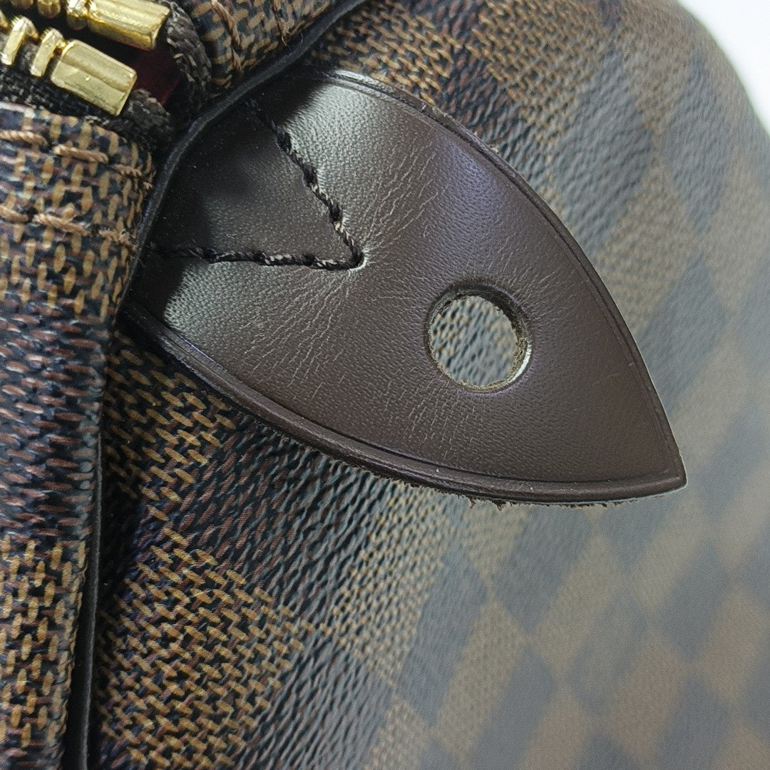 SPEEDY 30 Damier Ebene Coated Canvas Brown