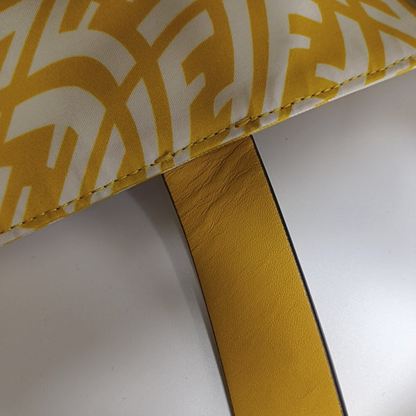 FF Vertigo Coated Canvas Yellow