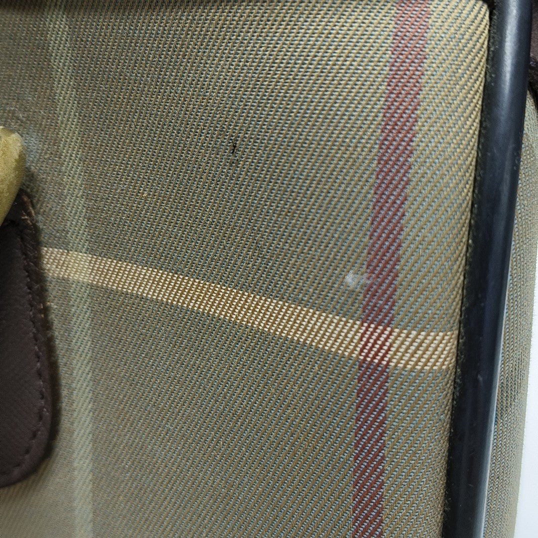 Fabric Top Handle Bag Beige