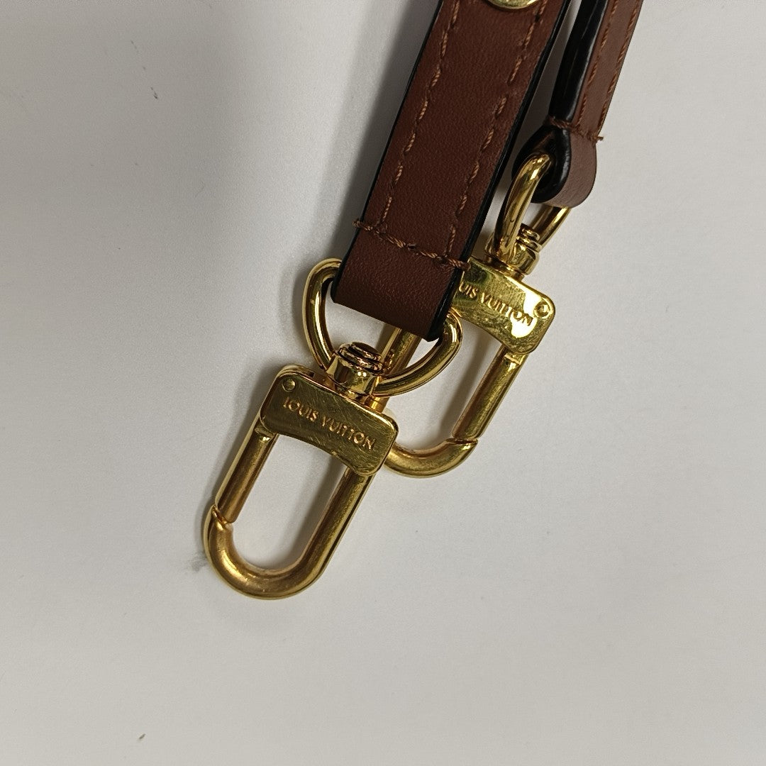 NÉONOÉ MM Monogram Coated Canvas Brown