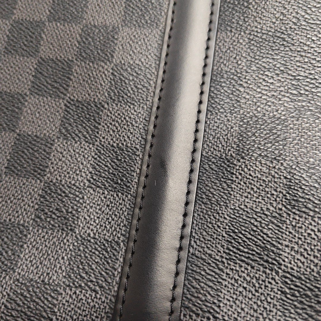 TADAO Damier Graphite Coated Canvas Gray