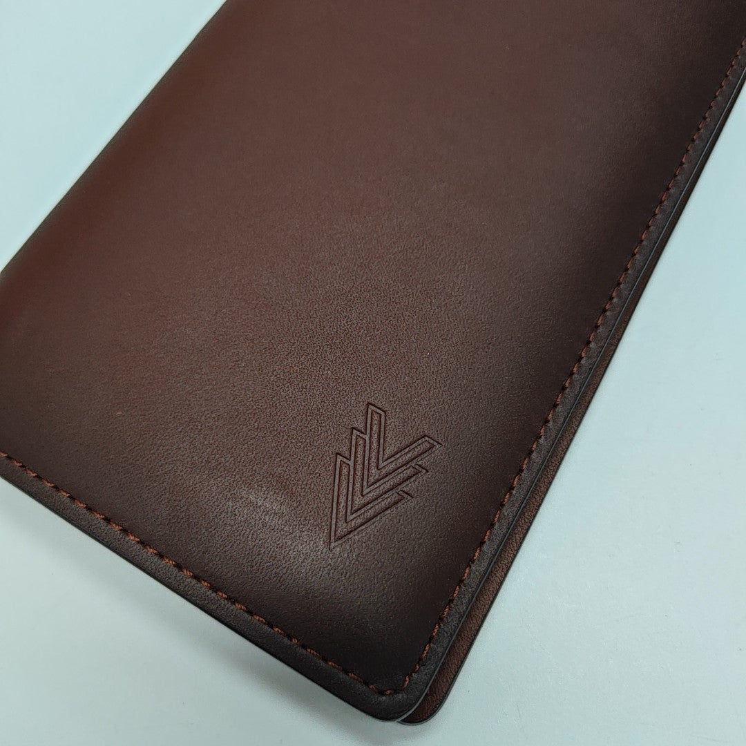 OMBRE BRAZZA Calfskin Brown Wallet