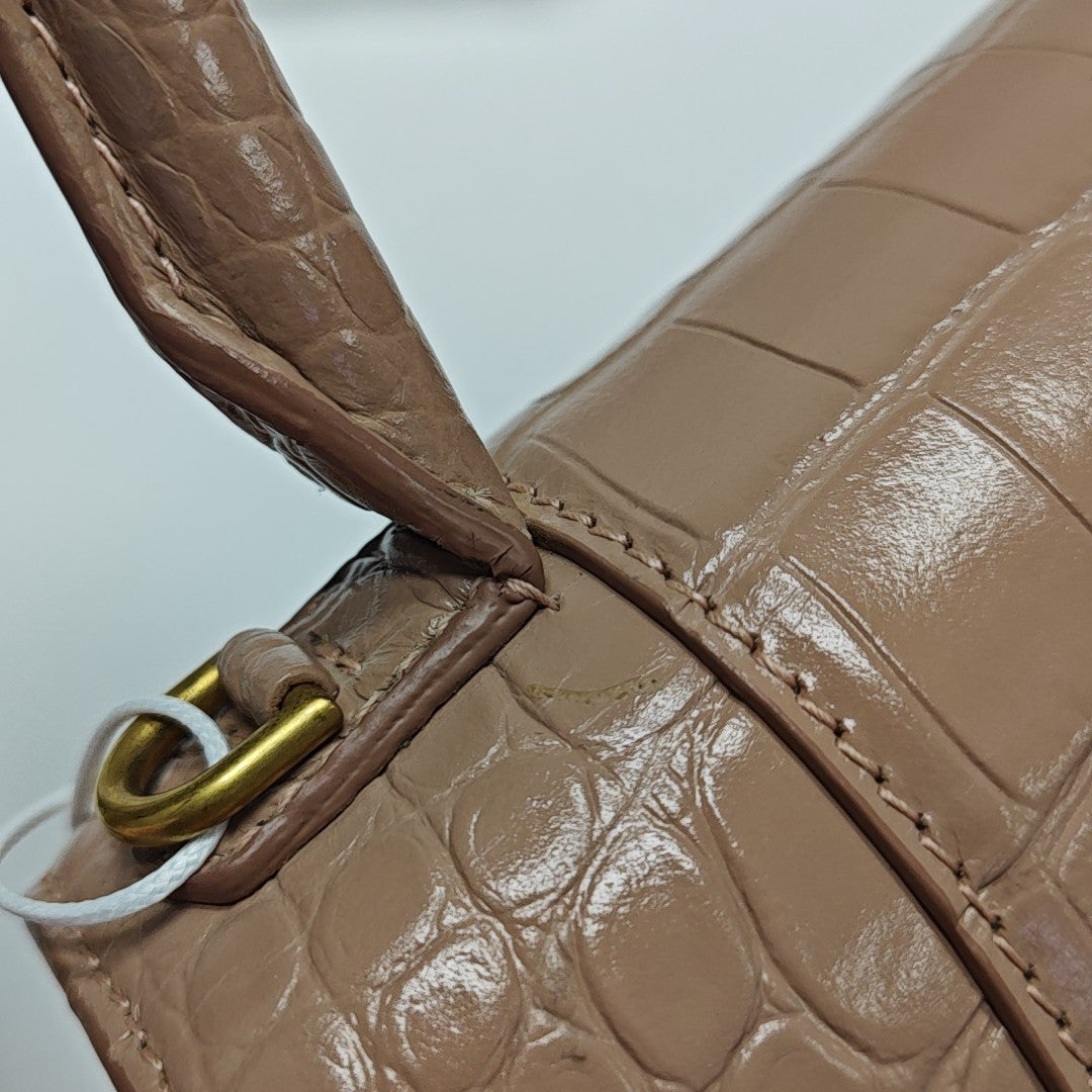 Hourglass S Calfskin Pink