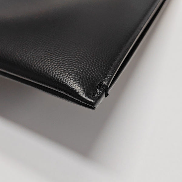Calfskin Clutch Black