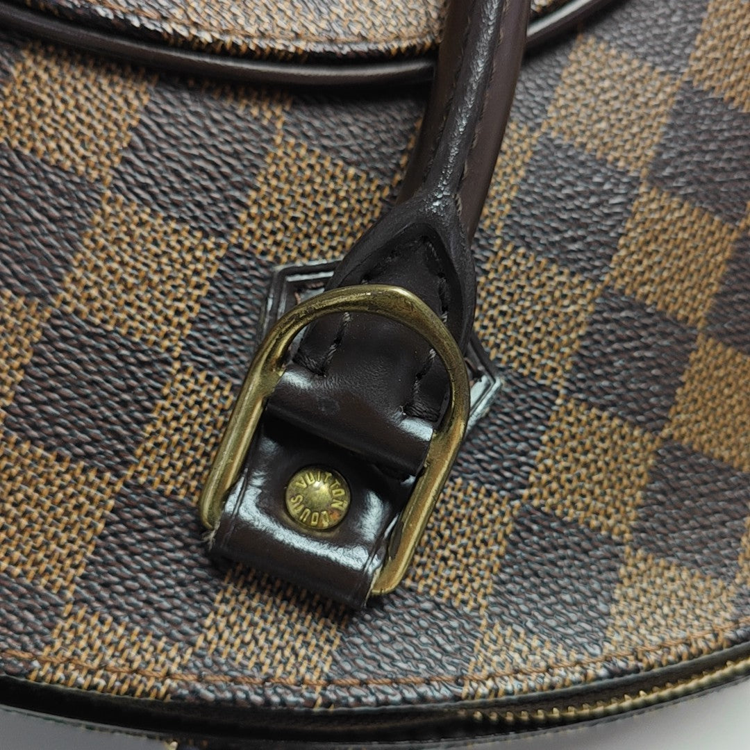 ELLIPSE Damier Ebene Coated Canvas Brown