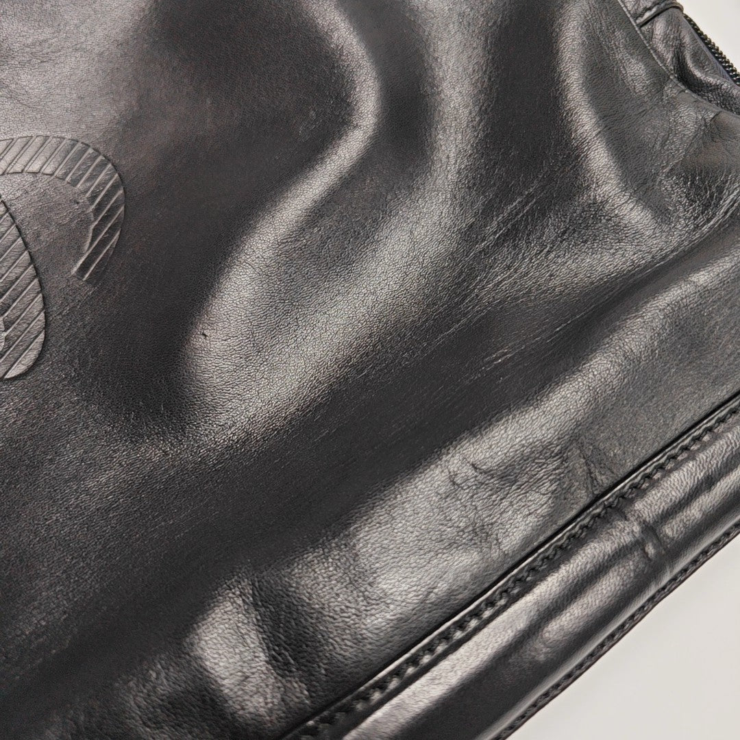 Lambskin Shoulder Bag Black