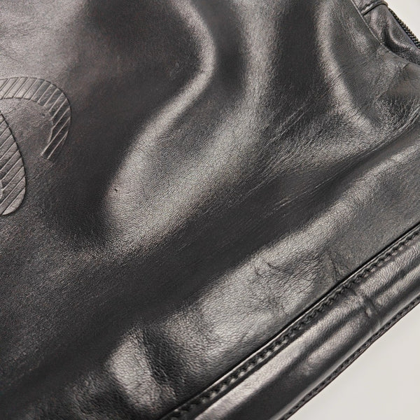 Lambskin Shoulder Bag Black