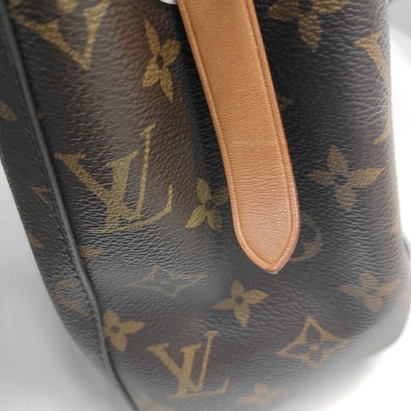 MONTAIGNE Monogram Coated Canvas Brown