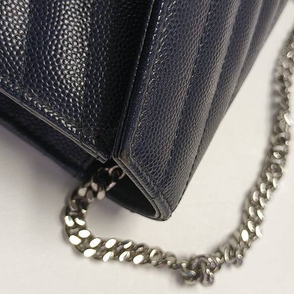 MONOGRAM WOC Quilted Calfskin Blue