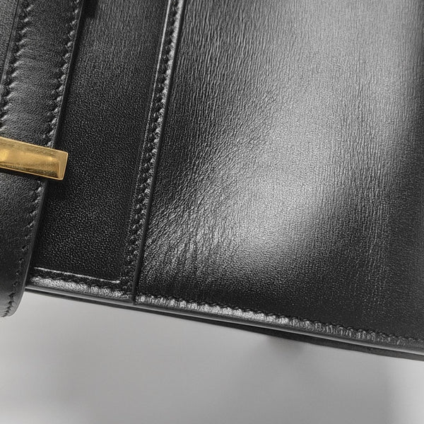 MANHATTAN Nano Calfskin Black