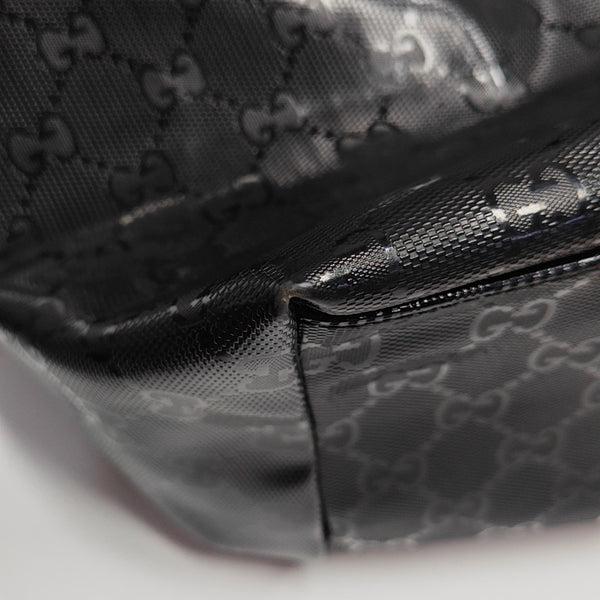 Signature Monogram Coated Canvas Black