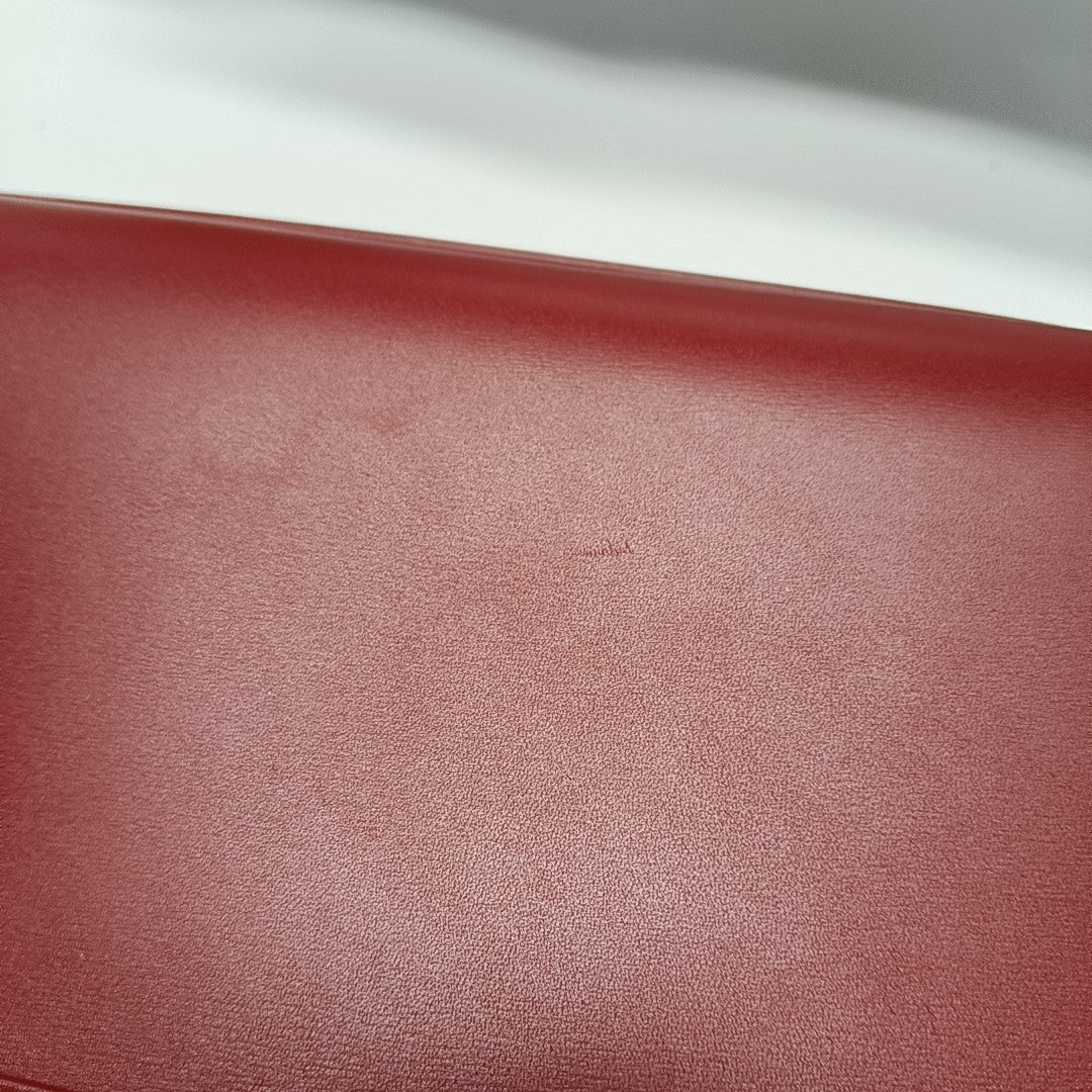 MANHATTAN Calfskin Red