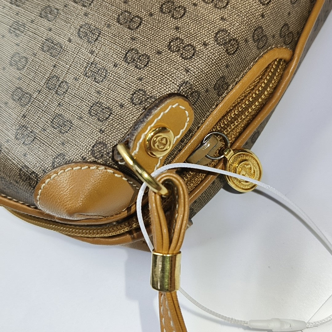 Monogram Coated Canvas Brown
