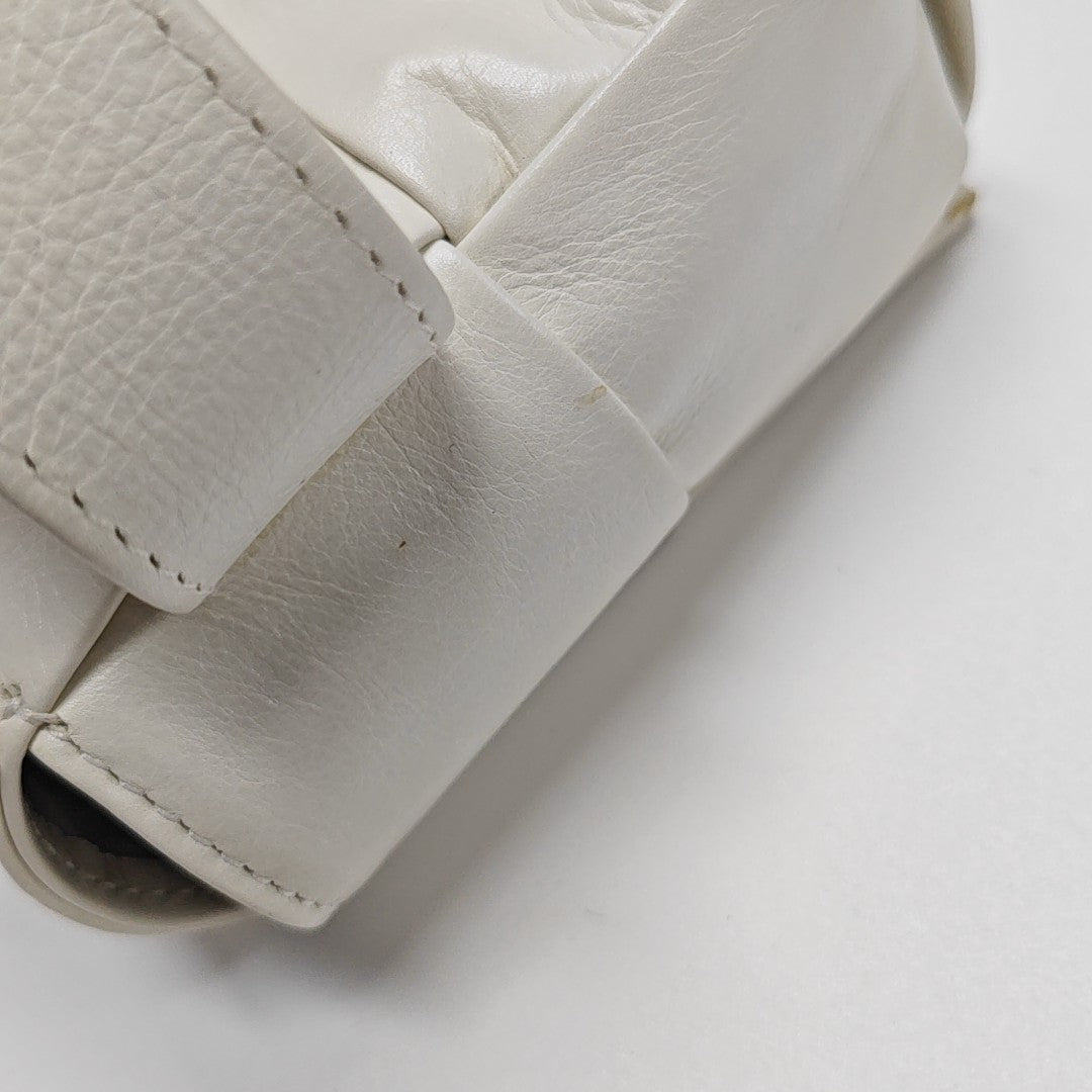 Cassette Small Calfskin White