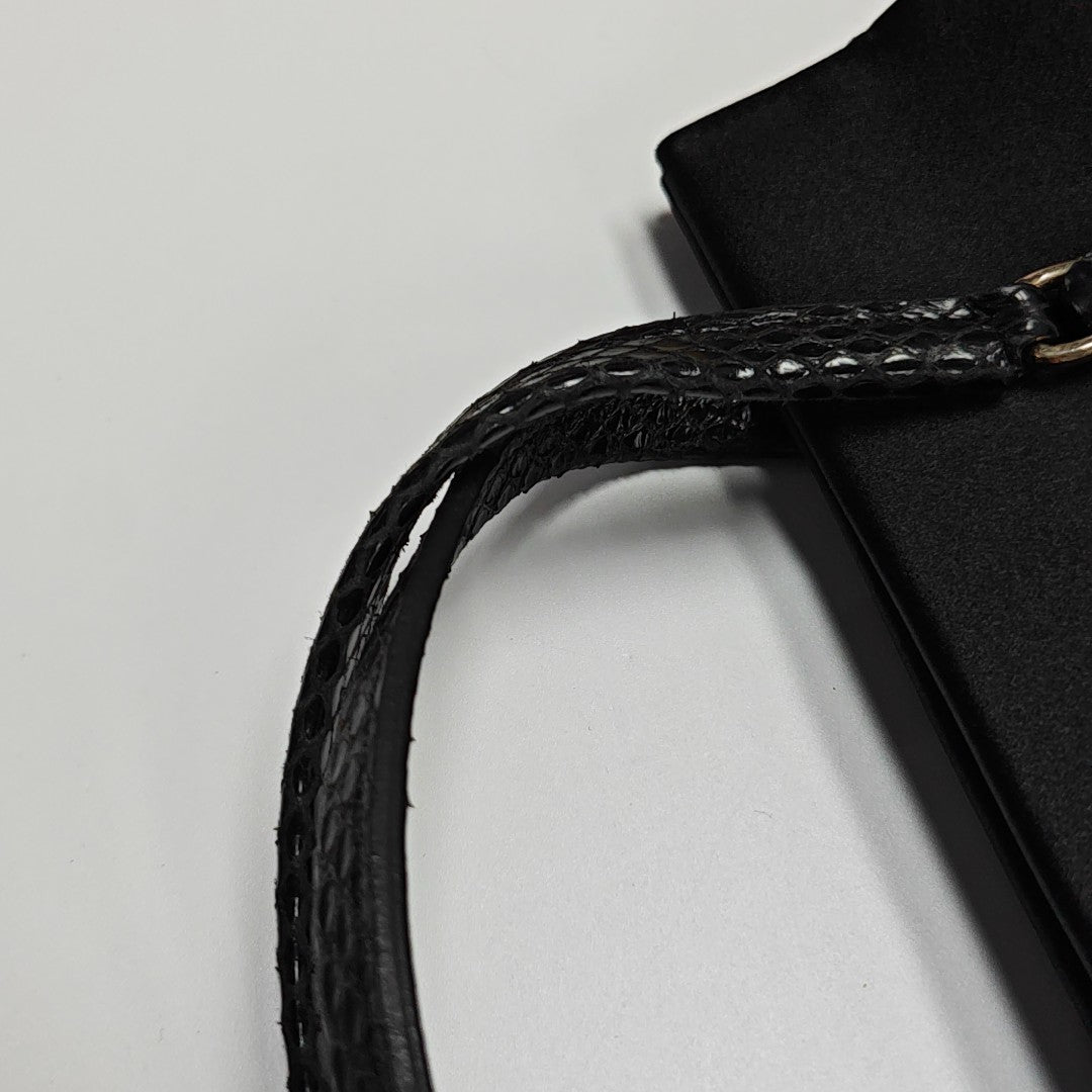 Silk Satin Black