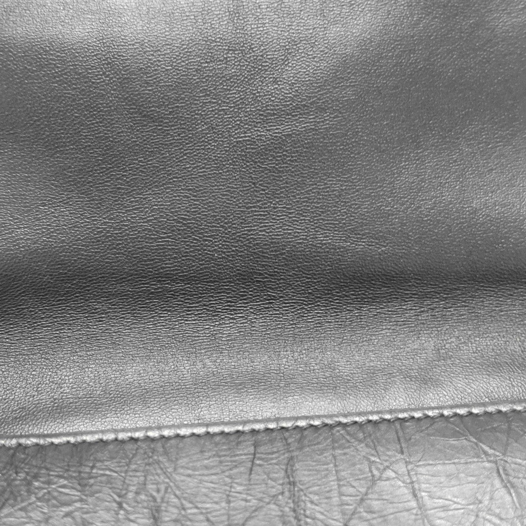 Crush Medium Calfskin Black