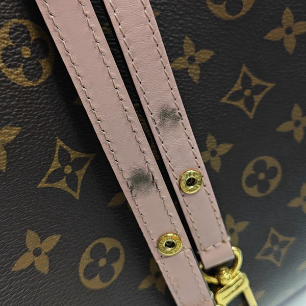 NÉONOÉ MM Monogram Coated Canvas Brown